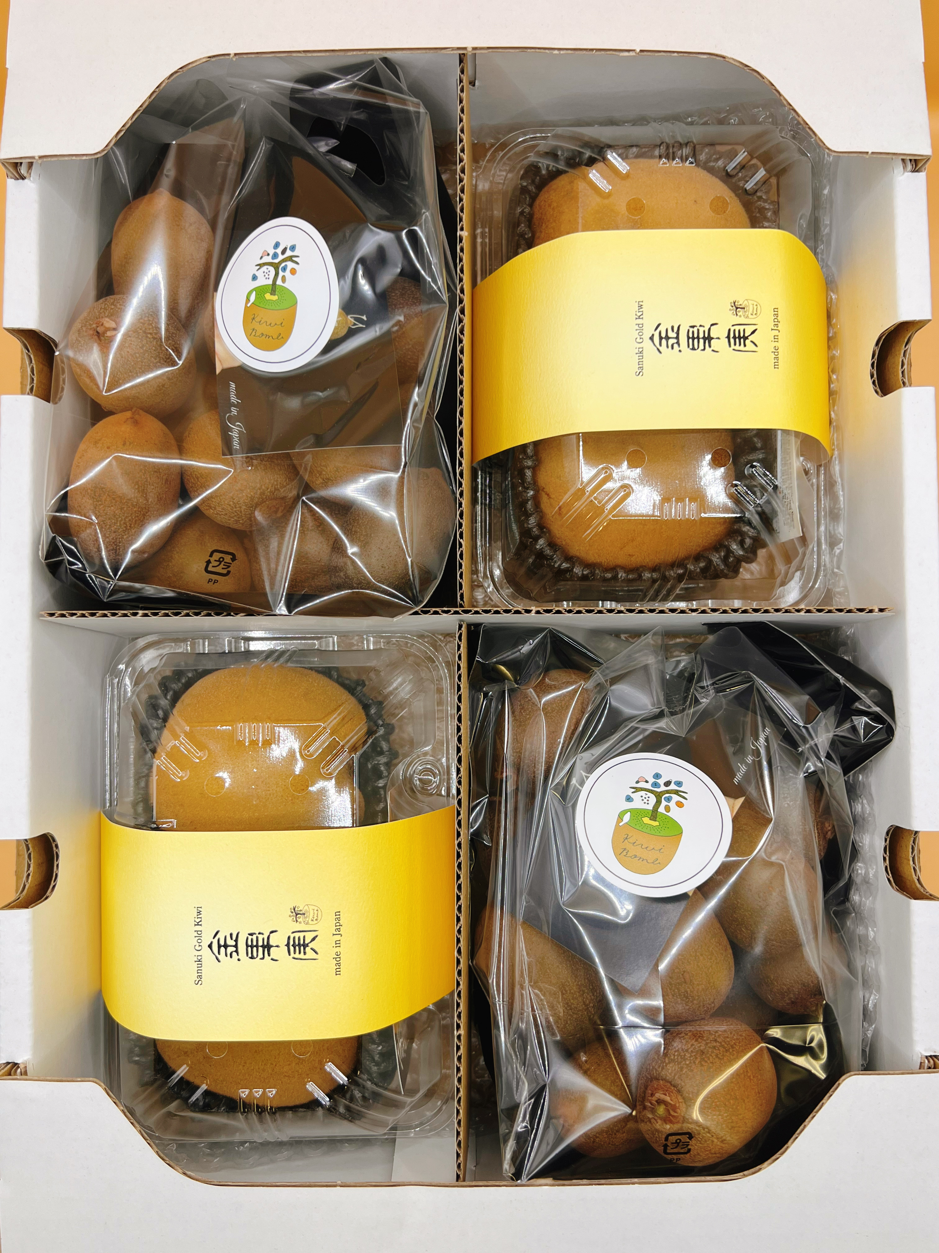 さぬきゴールド【金果実】&さぬきキウイっこ®︎【ひとつまみ。】セット
